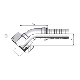 DKOL M14x1.5 45 dn 5