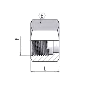 Гайка JIC  1/2”