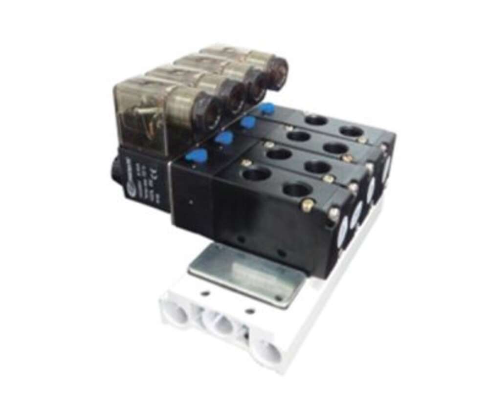 Монтажні плити до пневморозподілювачів серій 4V1 та 4A1