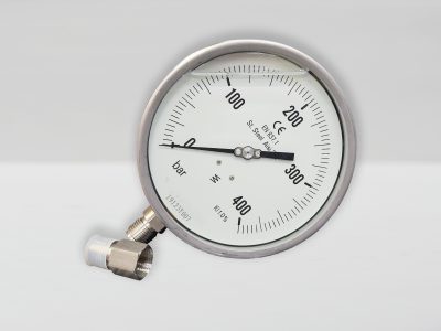 Манометр 150R400/N.303 GLYC.S.ST.P.G. D:150 0/400 BAR ONLY 1/2" BSPP BOTTOM