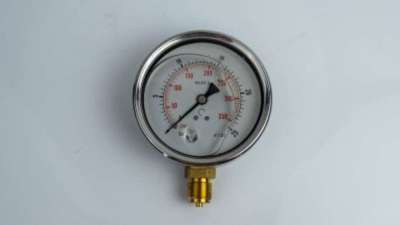 Манометр 100R25.MGE GLYC.P.G.SS. CASE D:100 0/25 BAR+PSI 1/2"BSPP BOTTOM