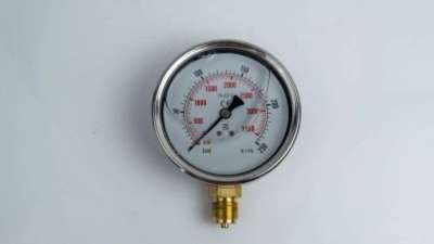 Манометр 100R250.MGE GLYC.P.G.SS. CASE D:100 0/250 BAR+PSI 1/2"BSPP BOTTOM