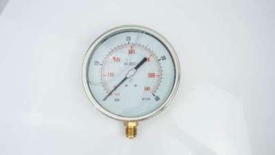 Манометр 150R40.MGE GLYC.P.G.SS. CASE D:150 0/40 BAR+PSI 1/2"BSPP BOTTOM