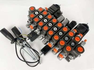 Гідророзподілювач 8ZC with manual and electric control
