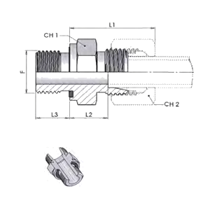 адаптер BSP  1/2” 22 L