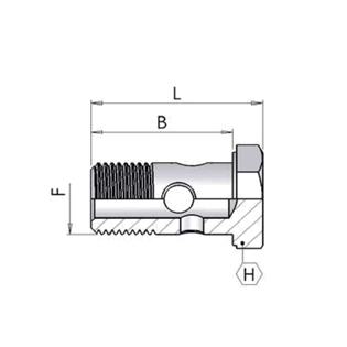 BSP bolt 1″