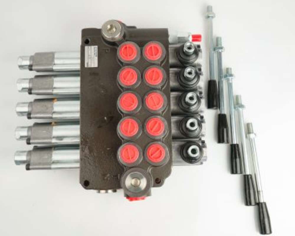Гідророзподілювач 5PK80R-1Kk46Kk46Kk46Kk46Kk46- MKZ1/195/175