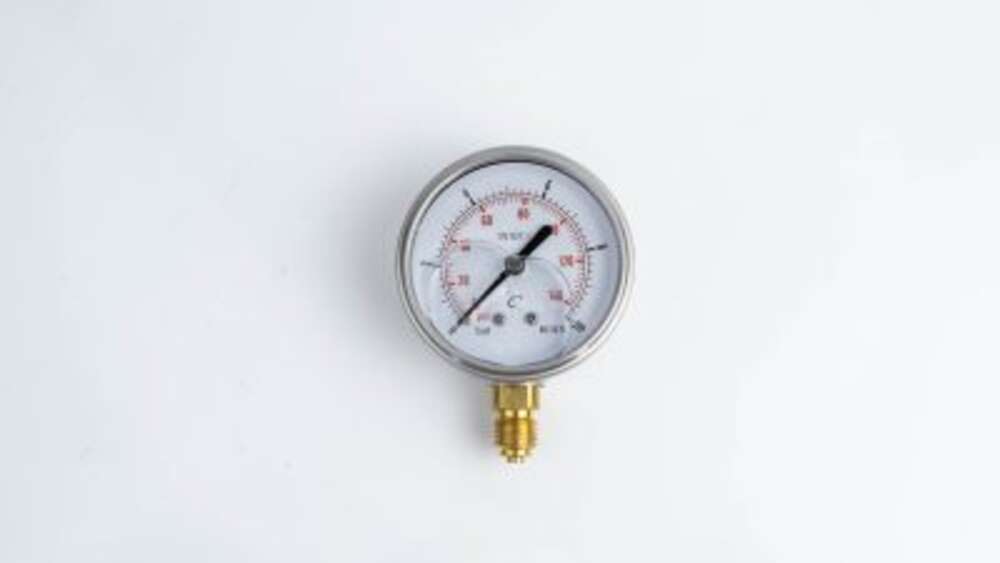 Манометр 63R10.MGE GLYC.P.G.SS. CASE D:63 0/10 BAR+PSI 1/4"BSPP BOTTOM