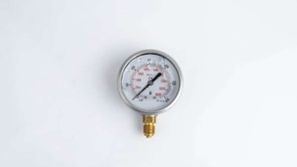 Манометр 63R600.MGE GLYC.P.G.SS. CASE D:63 0/600 BAR+PSI 1/4"BSPP BOTTOM