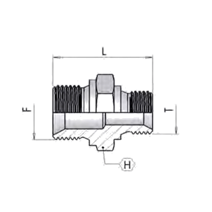 адаптер BSP – BSP 1″ 1/2 1″ SS