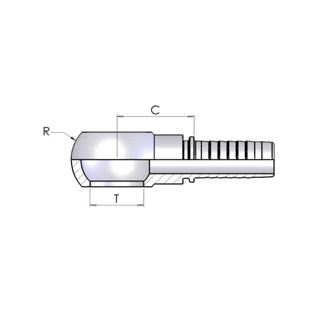 RGR Banjo D=1/4″ dn 10