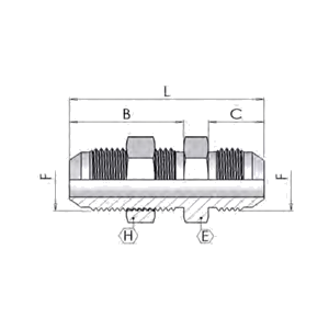 адаптер контр.JIC – JIC 7/8″