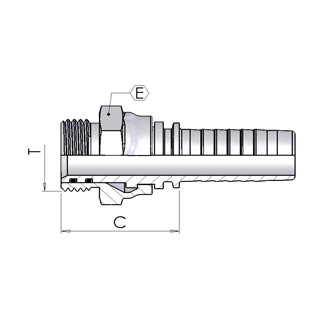 SAE OR BOSS поворотний 7/8″  DN 16