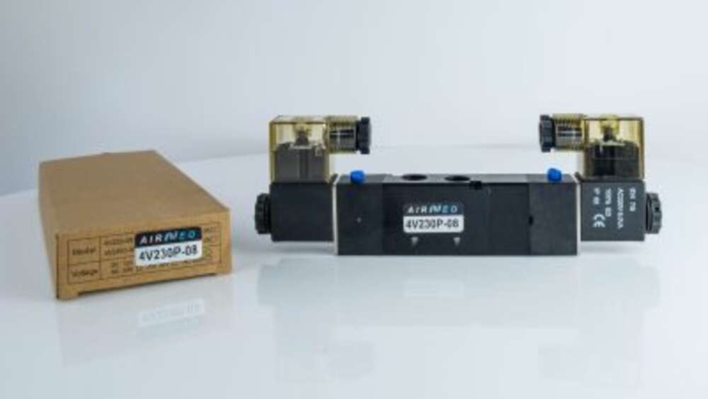 Пневморозподілювач 4V230P-08,AC220V