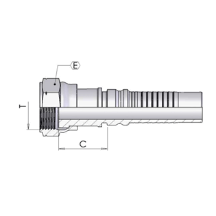 DK ORFS I-LOCK 1.7/16″-12 dn 25h