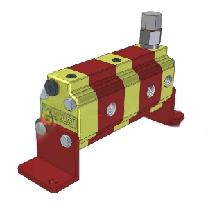 Подільники потоку RV-0S із запобіжним клапаном