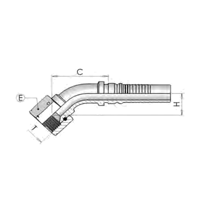 DKJ I-LOCK 45* 1.7/8 dn 31