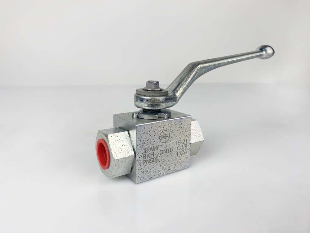 Кульовий кран GEMELS BKH-DN10 G3/8, вид спереду.