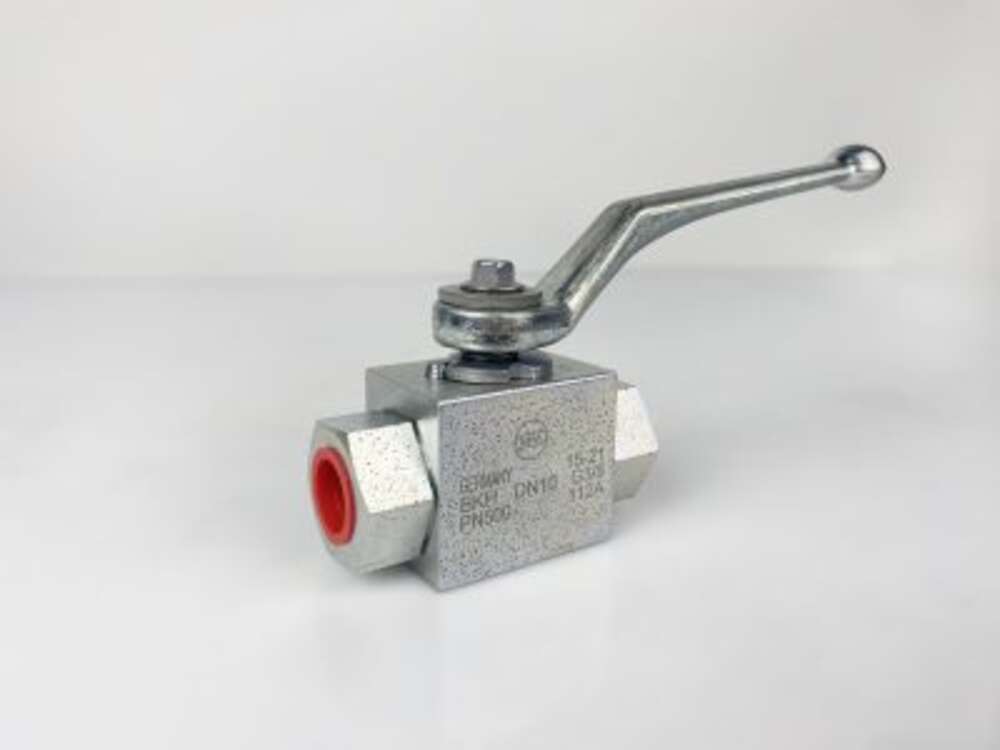 Кульовий кран GEMELS BKH-DN10 G3/8, вид спереду.