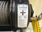 Гідравлічна лебідка KHB-6.8T Kozmaksan в роботі