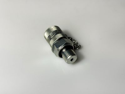 Адаптер POPPET VALVE TEST POINT 1/2"-BSP CAP W/CHAIN (S10712G00C)