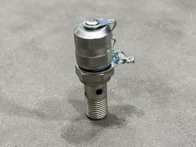Адаптер POPPET VALVE TEST POINT 1/4" BANJO NUT CAP WITH CHAIN (S142R2HS0C)