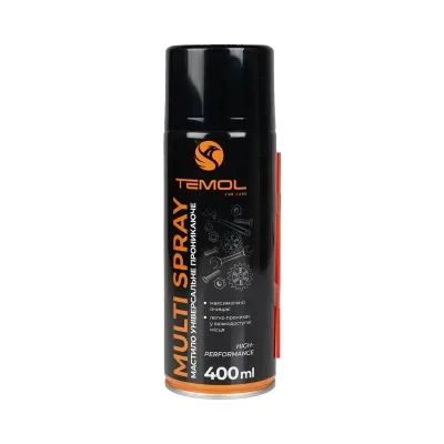 Мастило універсальне MULTI SPRAY ТМ "TEMOL" (аналог WD)