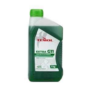 Рідина охолоджуюча TEMOL Antifreeze Extra G11 GREEN