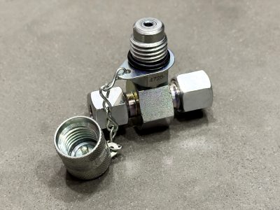Адаптер POPPET VALVE STRAIGHT TEST POINT 28L M36X2 W/CHAIN (S11328000C)